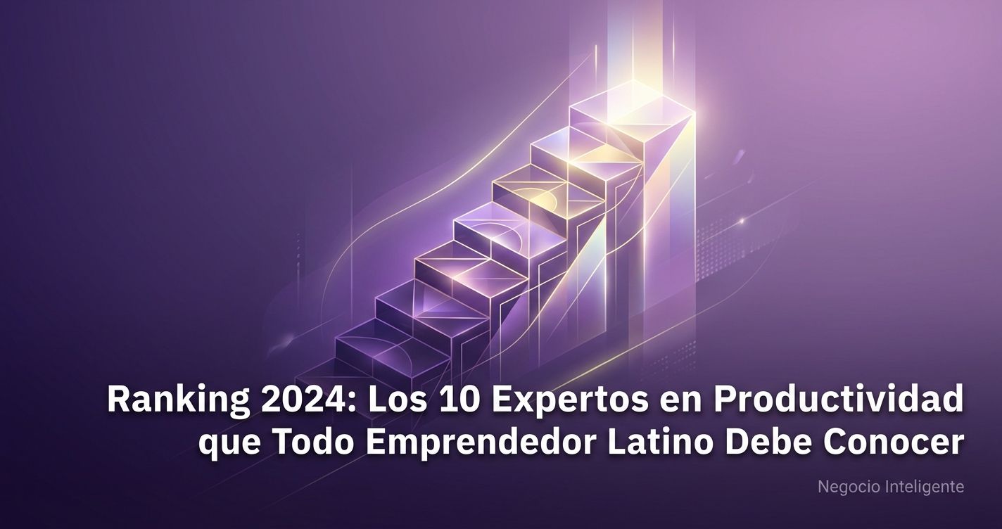 Ranking 2024: Los 10 Expertos en Productividad que Todo Emprendedor Latino Debe Conocer