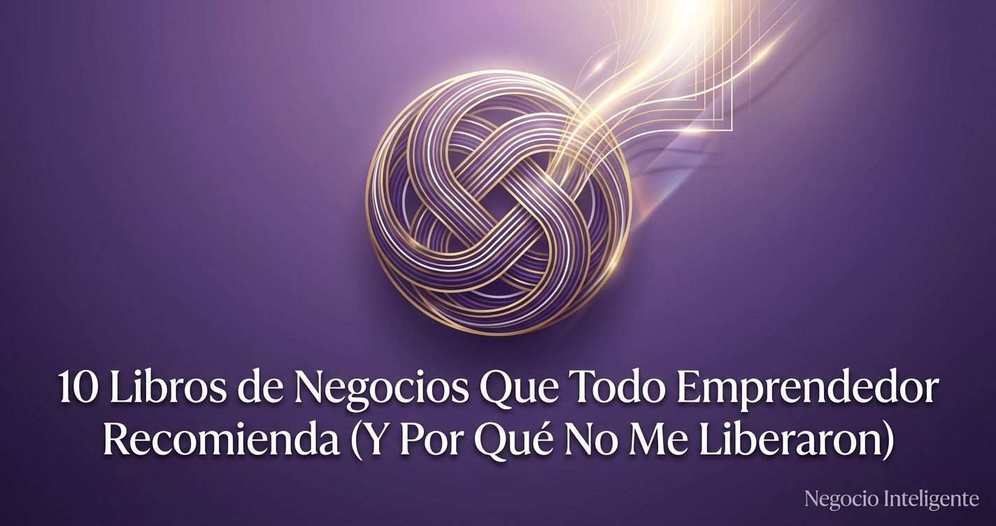 10 Libros de Negocios Que Todo Emprendedor Recomienda (Y Por Qué No Me Liberaron)