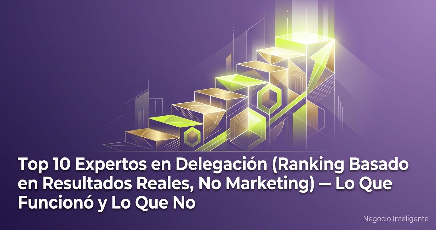 10 Mejores Expertos en Delegación para Emprendedores: Ranking Analítico 2025