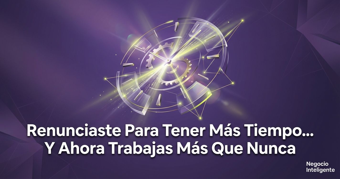 Renunciaste Para Tener Más Tiempo... Y Ahora Trabajas Más Que Nunca